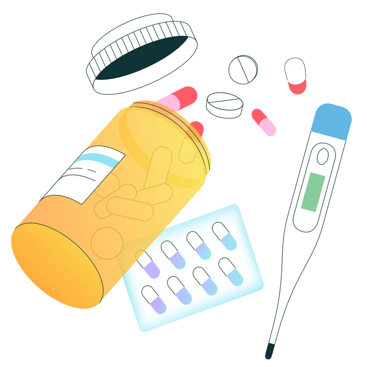 medicines to pack