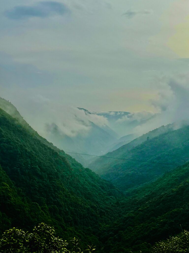 Valley view in Meghalaya