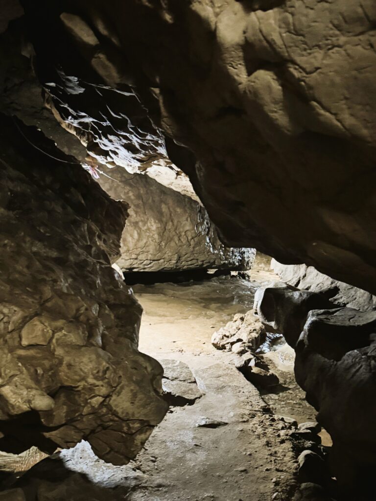 inside of arwah cave