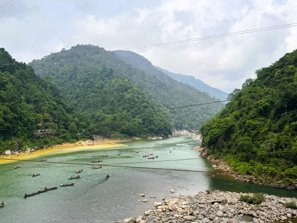 Dawki river at Shongpdeng